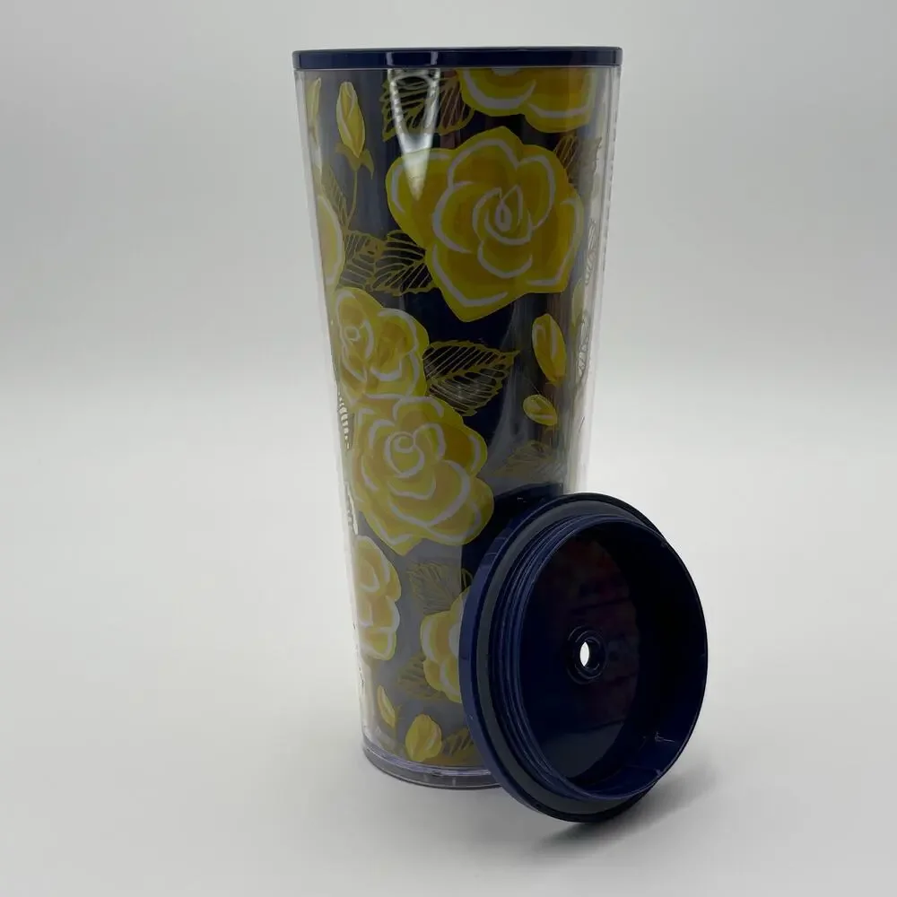 Starbucks Yellow Rose of Texas Tumbler Venti 24oz 2019 Limited Local Series Cup